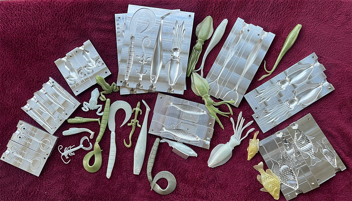 SOFT PLASTIC MOULDS 1